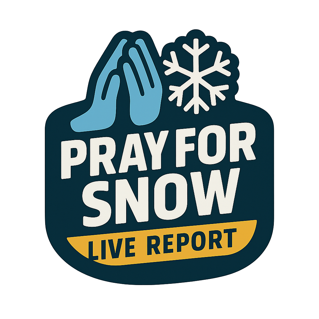 Pray for Snow Badge